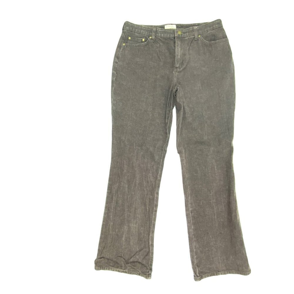 St. John's Bay Bootcut Women's size 12 Brown Denim Jeans